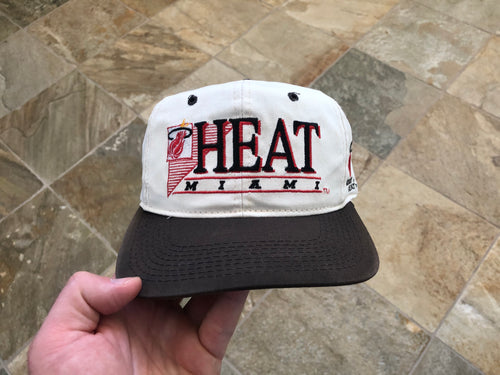 Vintage Miami Heat Youngan Triangle Snapback Basketball Hat