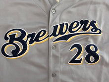 Load image into Gallery viewer, Milwaukee Brewers Prince Fielder Majestic Authentic Baseball Jersey, Size 50, XL