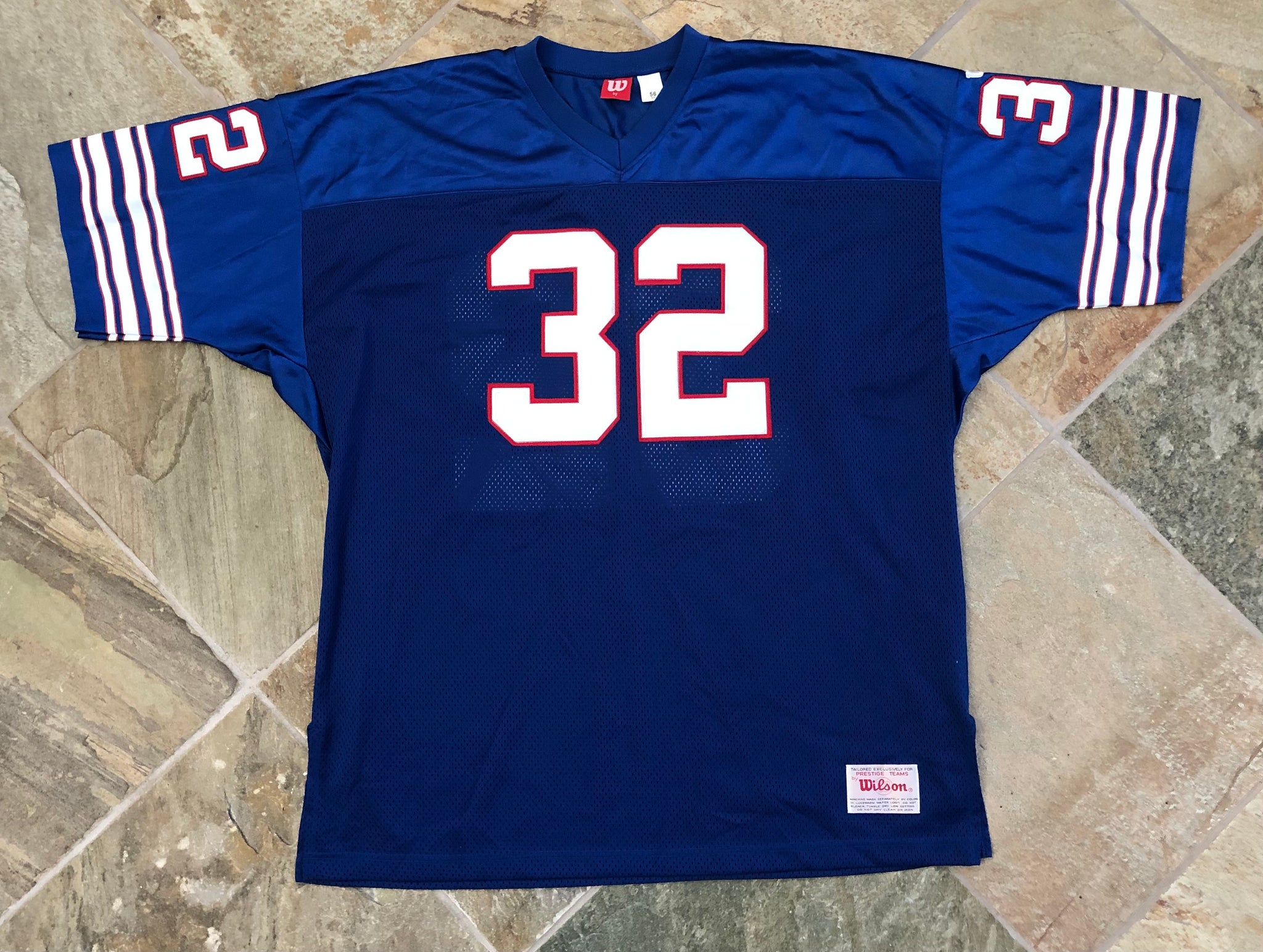 NWT Wilson Vintage Rare Authentic Buffalo Bills￼ OJ Simpson #32 Jersey Sz.  56