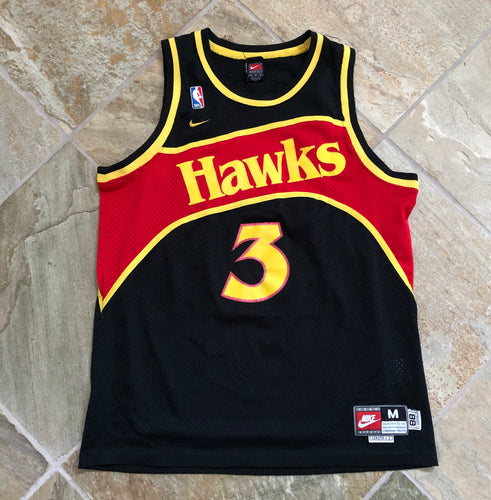 Vintage Atlanta Hawks shareef abdur-rahim Nike Throwback Basketball Jersey, Size Medium