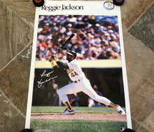 Load image into Gallery viewer, Vintage Oakland Athletics Reggie Jackson Sports Illustrated Baseball Poster