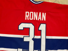 Load image into Gallery viewer, Vintage Montreal Canadiens Ed Ronan Game Worn CCM Hockey Jersey, Size 54, XXL