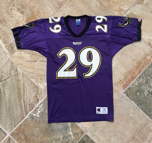 Vintage Baltimore Ravens Eric Turner Champion Football Jersey, Size 40, Medium