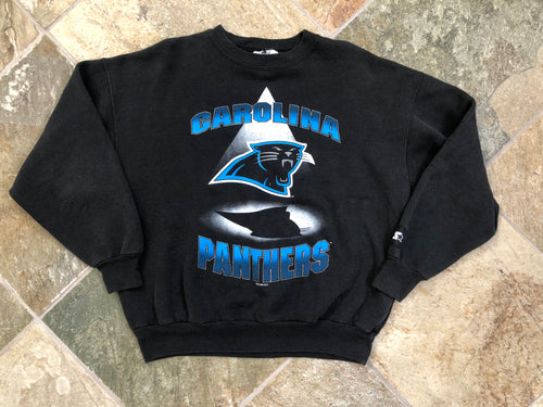 Vintage Carolina Panthers Starter Football Sweatshirt, Size XL