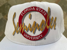 Load image into Gallery viewer, Vintage Florida State Seminoles Circle Logo Snapback College Hat