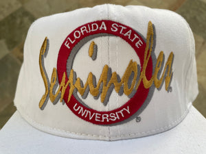 Vintage Florida State Seminoles Circle Logo Snapback College Hat