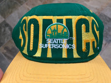 Load image into Gallery viewer, Vintage Seattle SuperSonics Starter Snapback Basketball Hat