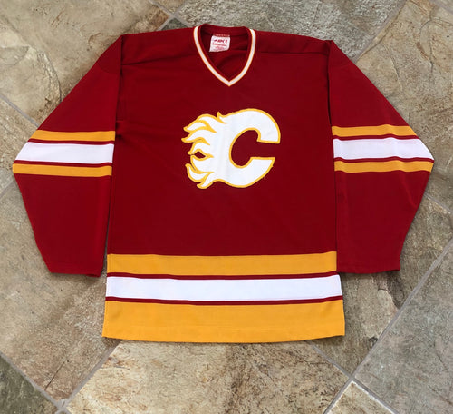 Vintage Calgary Flames SK Hockey Jersey,  Size Med/Large