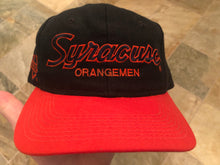 Load image into Gallery viewer, Vintage Syracuse Orangemen Sports Specialties Double Line Script Snapback College Hat