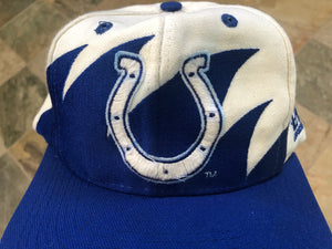Vintage Indianapolis Colts Logo Athletic Sharktooth Snapback Football Hat