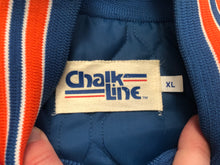 Load image into Gallery viewer, Vintage Denver Broncos Chalkline Satin Football Jacket, Size XL