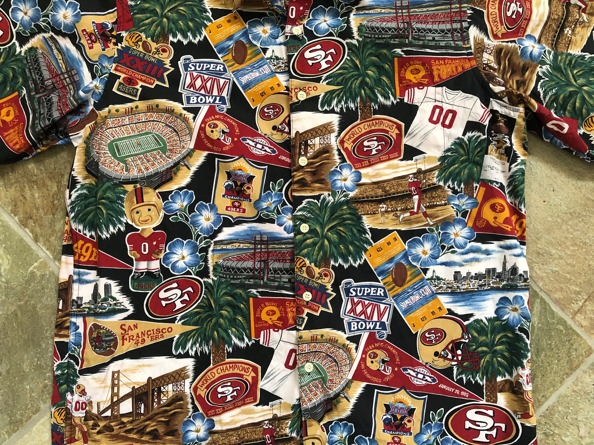 San Francisco Giants Reyn Spooner Hawaiian Shirts 49ers Hawaiian