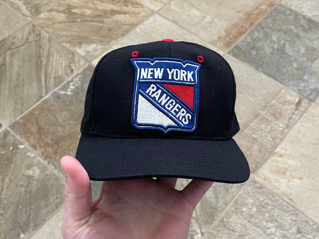 Vintage New York Rangers Drew Pearson Snapback Hockey Hat