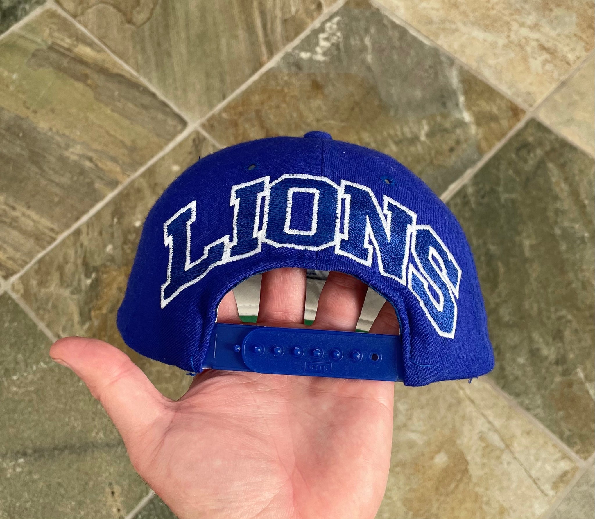 Vintage Detroit Lions American Needle Blockhead Snapback Football