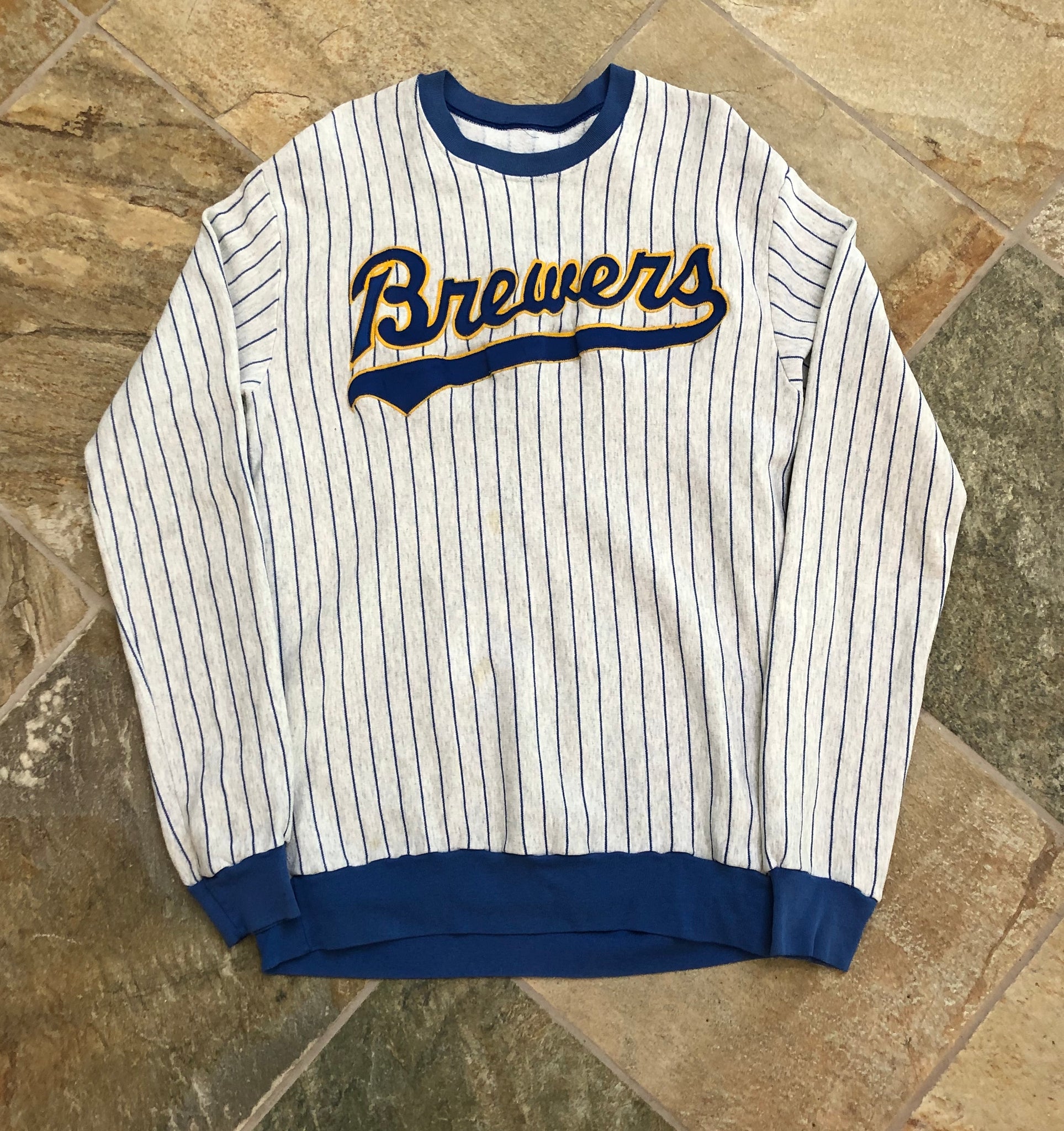 Vintage 90s Milwaukee Brewers Sweatshirt/milwaukee Brewers 