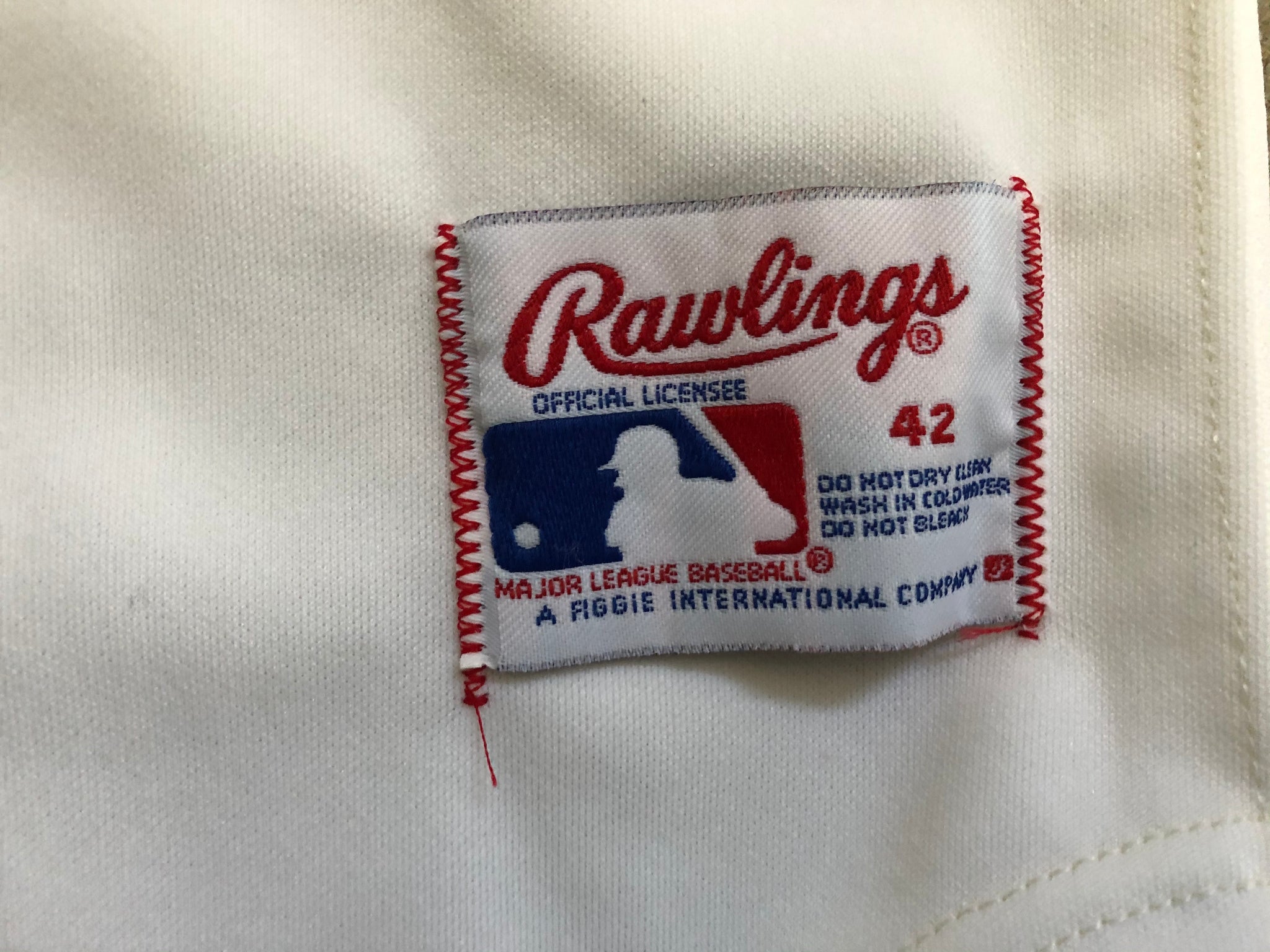 1990-91 OAKLAND ATHLETICS AUTHENTIC RAWLINGS JERSEY (AWAY) L