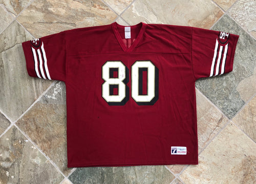 Vintage San Francisco 49ers Jerry Rice Logo 7 Football Jersey, Size XXL