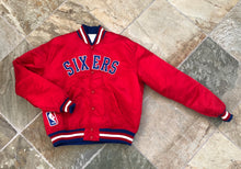 Load image into Gallery viewer, Vintage Philadelphia 76ers Starter Satin Basketball Jacket, Size XL