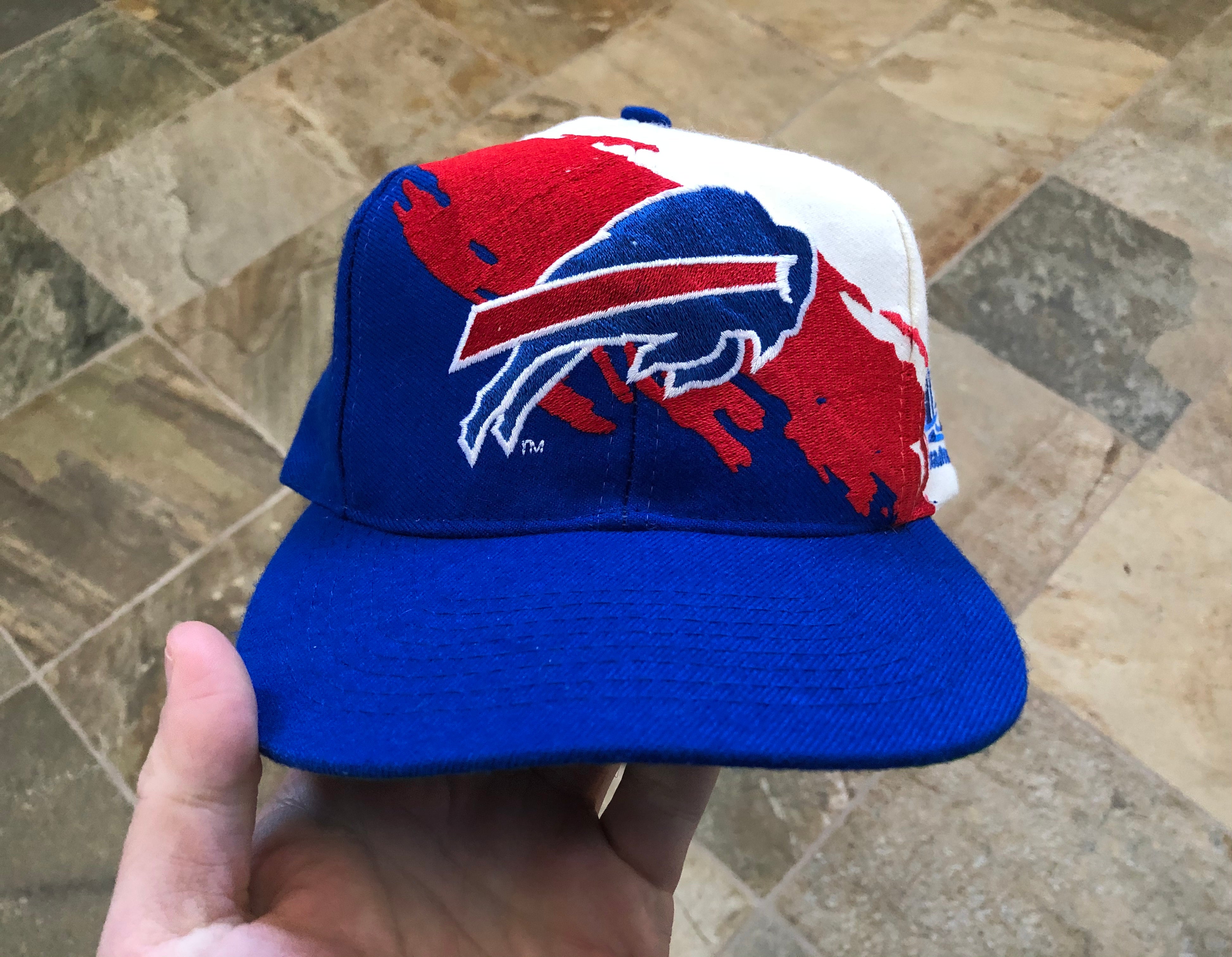 Vintage Buffalo Bills Logo Athletic Splash Snapback Football Hat – Stuck In  The 90s Sports