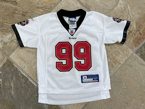 Vintage Tampa Bay Buccaneers Warren Sapp Reebok Football Jersey, Size Youth 2T