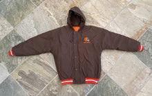 Load image into Gallery viewer, Vintage Cleveland Browns Starter Parka Football Jacket, Size Medium