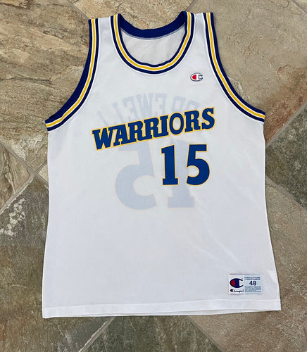 Vintage Golden State Warriors Latrell Sprewell Champion Basketball Jersey, Size 48, XL