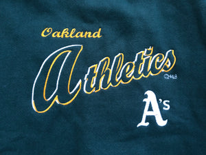 Vintage Oakland Athletics Lee Sports Baseball Sweatshirt, Size Large