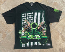 Load image into Gallery viewer, Vintage WWF WWE Degeneration X DX Army Wrestling TShirt, Size Large