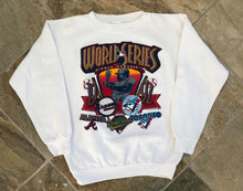 Load image into Gallery viewer, Vintage 1992 World Series Atlanta Braves Toronto Blue Jays Baseball Sweatshirt, Size XL