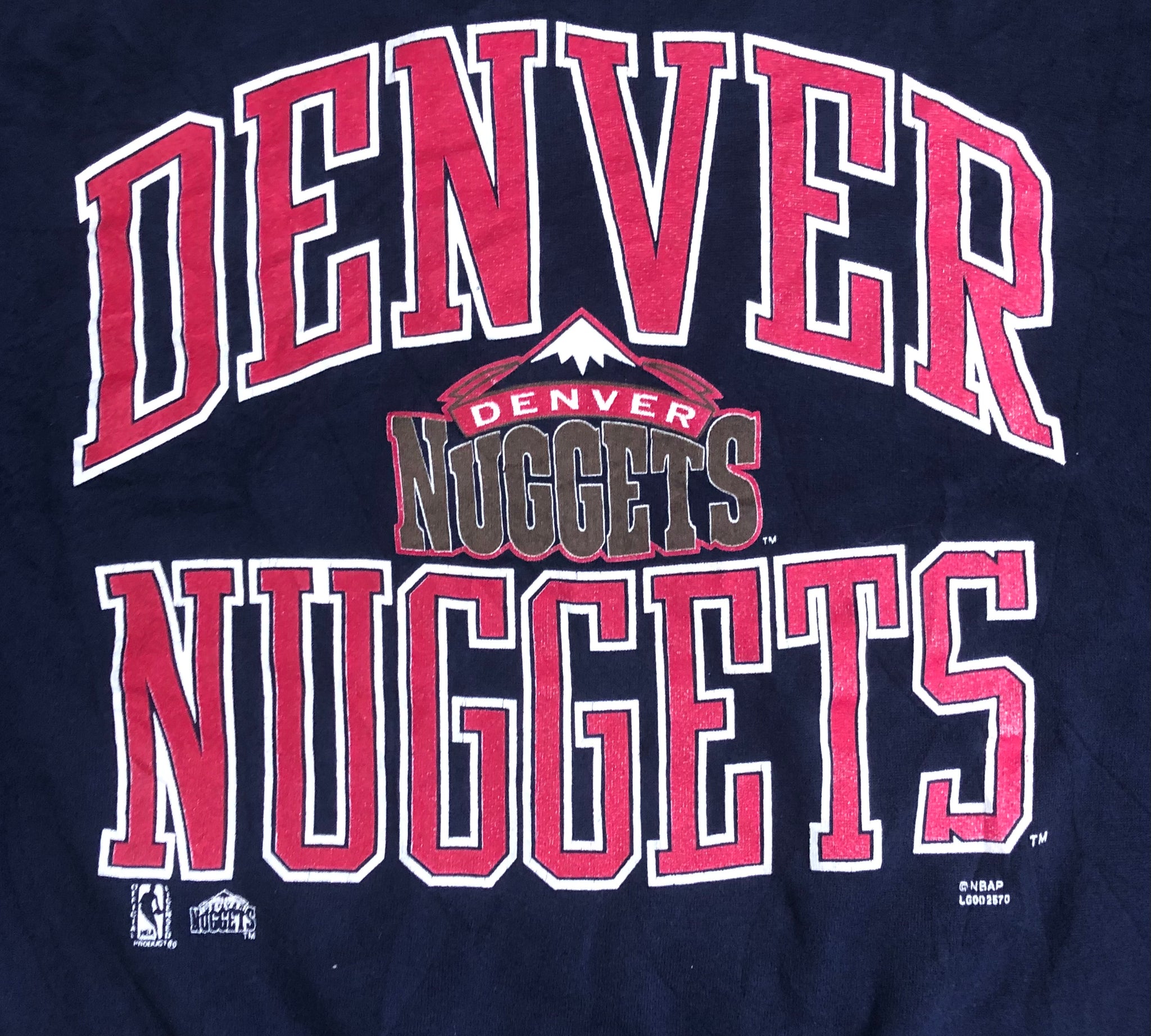 Denver Nuggets Retro sweatshirt, Nuggets crewneck cute