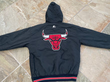 Load image into Gallery viewer, Vintage Chicago Bulls Starter Parka Basketball Jacket, Size Small