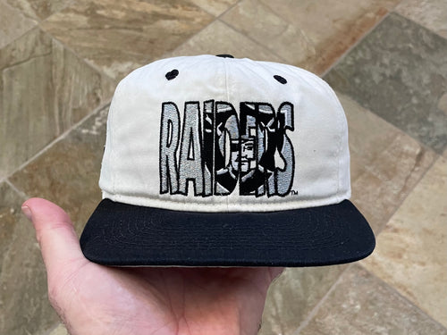Vintage Oakland Raiders #1 Apparel Snapback Football Hat