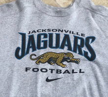 Load image into Gallery viewer, Vintage Jacksonville Jaguars Nike Football Sweatshirt, Size Large