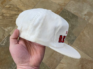 Vintage Boston Red Sox Twins Corduroy Snapback Baseball Hat