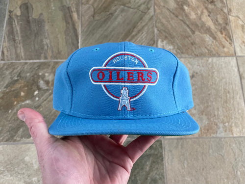 Vintage Houston Oilers Sports Specialties Circle Logo Snapback Football Hat