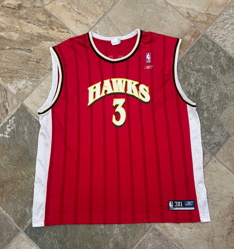 Vintage Atlanta Hawks Shareef Abdur-Rahim Reebok Basketball Jersey, Size 3XL