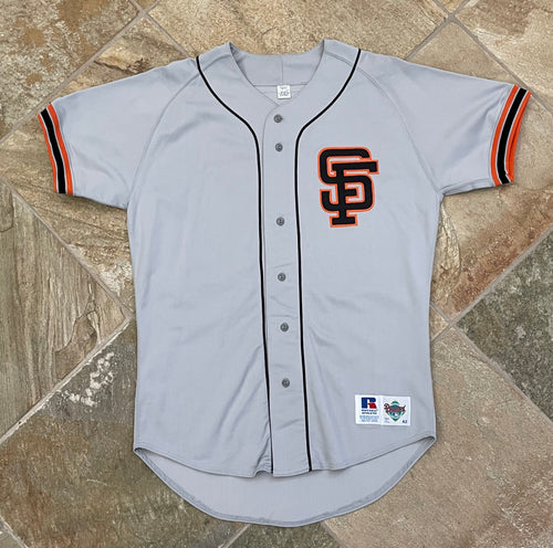 Vintage San Francisco Giants Bud Black Game Worn Russell Baseball Jersey, Size 42, Large