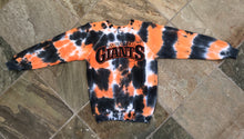 Load image into Gallery viewer, Vintage San Francisco Giants Tie Dye Baseball Sweatshirt, Size Medium