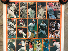 Load image into Gallery viewer, Vintage Pro Baseball Stars 1970s Poster