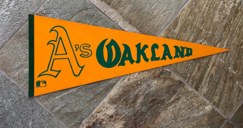 Vintage Oakland Athletics Baseball Pennant ###.