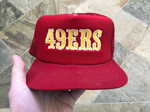 Vintage San Francisco 49ers Trucker Snapback Football Hat