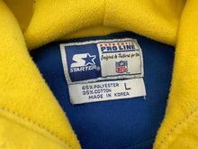 Load image into Gallery viewer, Vintage Los Angeles Rams Starter Tailsweep Football Sweatshirt, Size Large