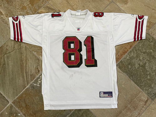 Vintage San Francisco 49ers Terrell Owens Reebok Football Jersey, Size Large