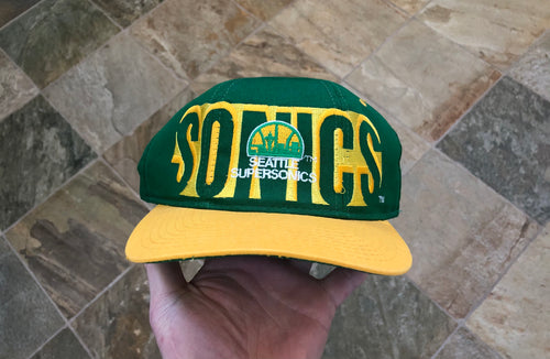 Vintage Seattle SuperSonics Starter Snapback Basketball Hat