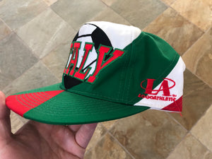 Vintage Italy 1994 World Cup Logo Athletic Snapback Soccer Hat ***