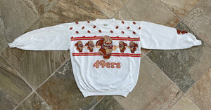 Vintage San Francisco 49ers Huddles Football Sweatshirt, Size Medium