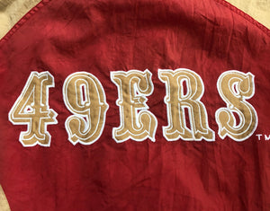 Vintage San Francisco 49ers Apex One Football Jacket, Size XL