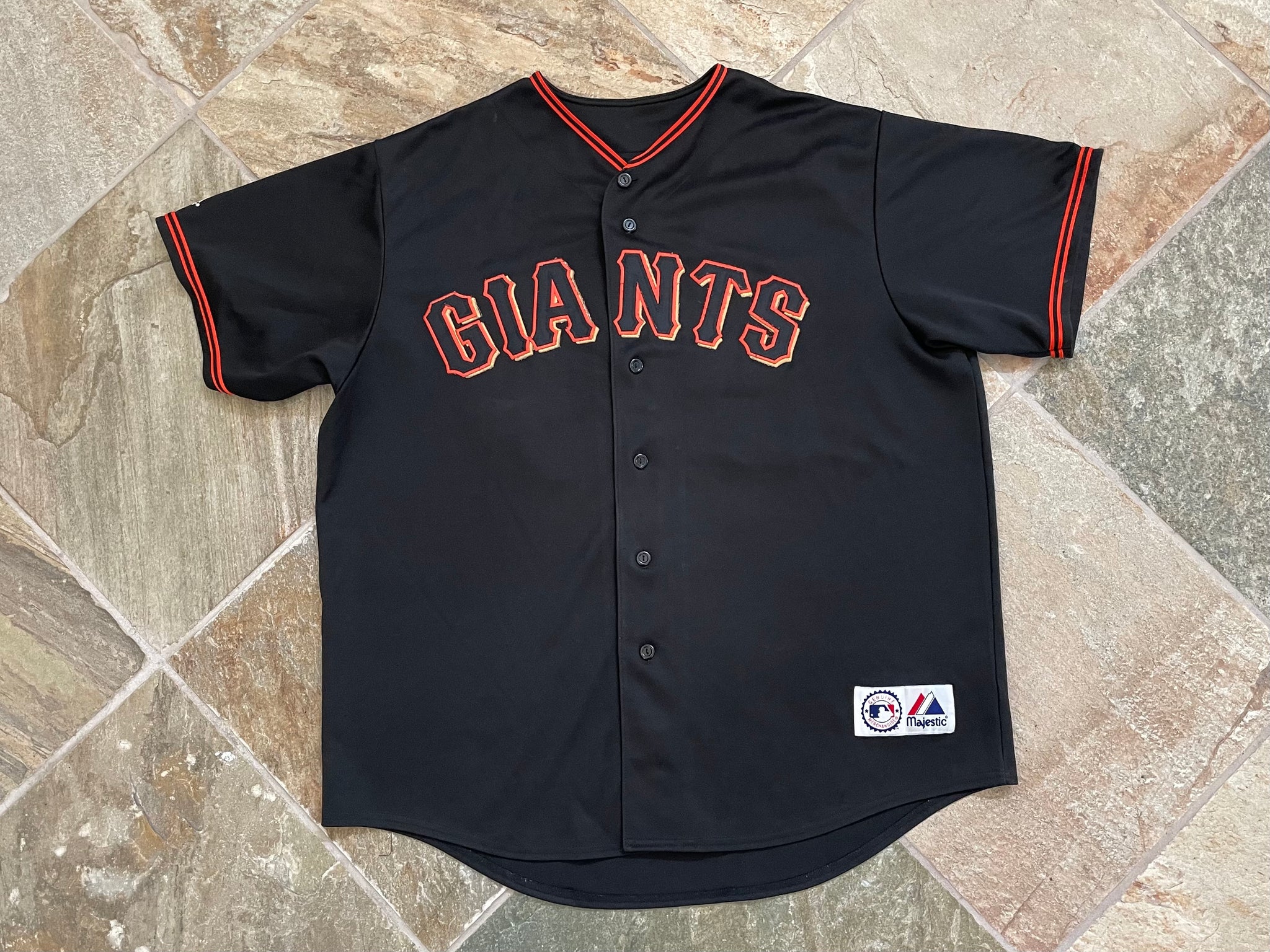 Majestic San Francisco Giants BARRY BONDS Sewn Baseball Jersey
