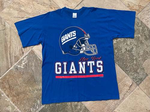 Vintage New York Giants Salem Sportswear Football Tshirt, Size XL