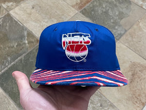 Vintage New Jersey Nets AJD Zubaz Snapback Basketball Hat